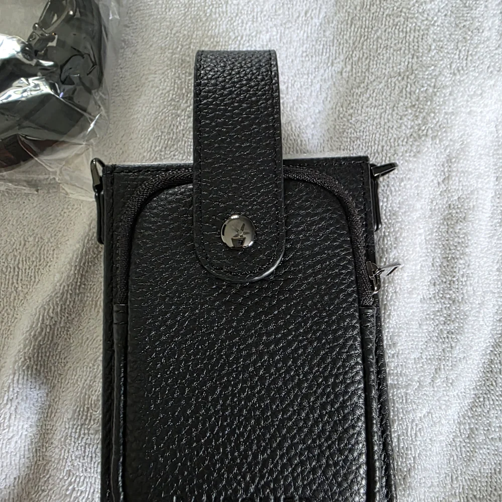 Bandolier Black Crossbody Phone Case - Picture 4 of 12